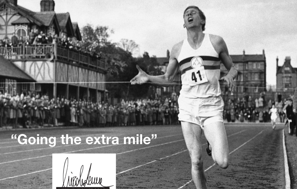 Going the extra mile